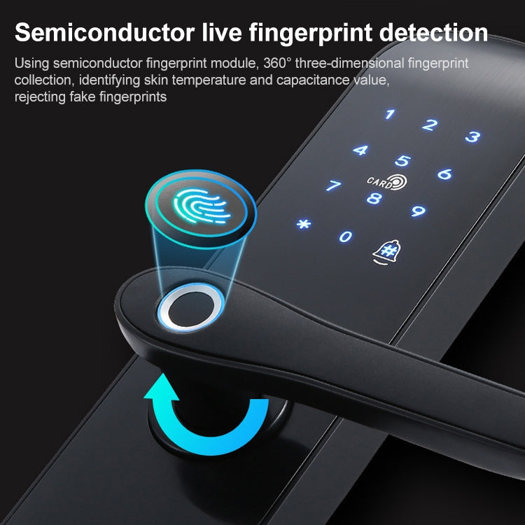 S011M Multi-functional Automatic Fingerprint Lock Hotel Apartment Intelligent Electronic Swipe Password Lock S011M Multi-functional Automatic Fingerprint Lock Hotel Apartment Intelligent Electronic Swipe Password Lock